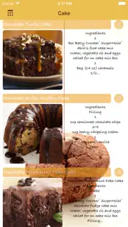chocolate recipes. iphone images 2