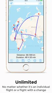 flight distance calculator iphone resimleri 3