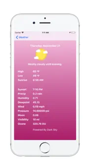 weather - lite - pink iphone images 2