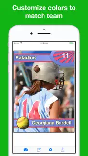 sports card maker pro iphone images 3