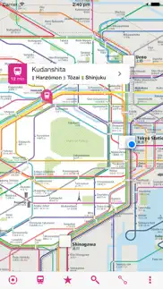 tokyo rail map lite iphone images 1