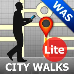 washington d.c. map and walks logo, reviews