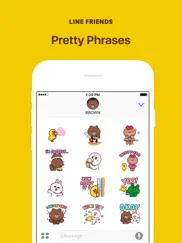line friends pretty phrases ipad images 2