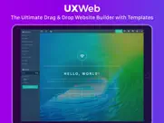 uxweb™ website builder ipad images 1