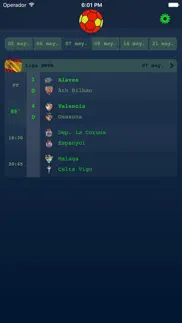 resultados vivo spanish liga iphone capturas de pantalla 1