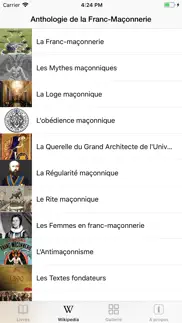 franc-maçonnerie (anthologie) iPhone Captures Décran 1