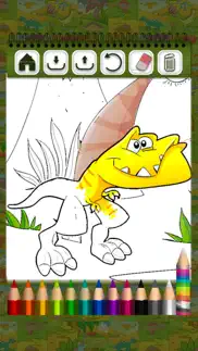 dinosaurs - coloring book iphone images 4
