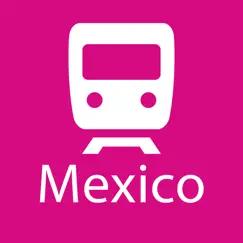 mexico city rail map lite logo, reviews