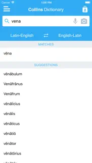 collins latin dictionary iphone capturas de pantalla 2