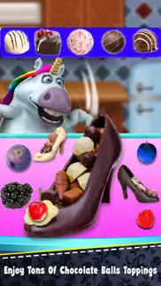 fat unicorn diy chocolate shoe iphone images 3