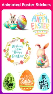 animated happy easter stickers iphone images 1