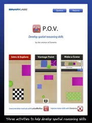 p.o.v. spatial reasoning game ipad images 1