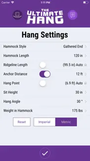 hammock hang calculator iphone images 3