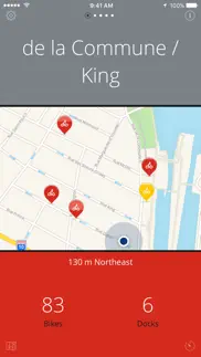 montreal bikes — a one-tap bixi bike app айфон картинки 3