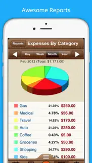 easy expenses tracker iPhone Captures Décran 4