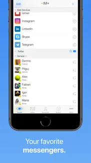 im+ pro social aggregator iphone capturas de pantalla 2
