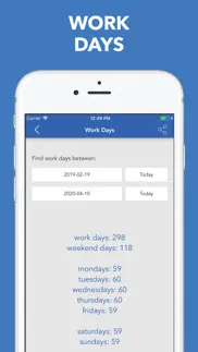 date & time calculator(9 in 1) iPhone Captures Décran 4