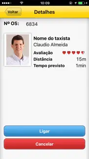 amarelinho - rio taxi app iphone images 4