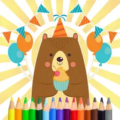 bear coloring and painting book logo, reviews