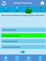 horse breeds quizzes ipad capturas de pantalla 3