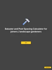 baluster post space calculator ipad images 4
