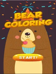bear coloring and painting book ipad images 1