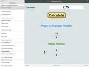 decimal to fraction converter+ ipad images 3