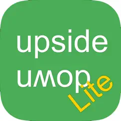 upside down text lite logo, reviews