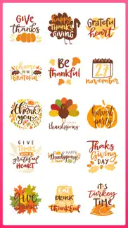 happy thanksgiving sticker sms iphone images 2