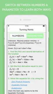 high school math - calculus iPhone Captures Décran 4