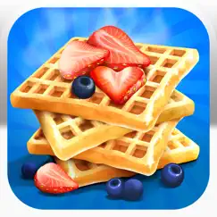 waffle food maker cooking game logo, reviews