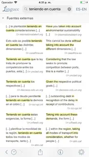 diccionario linguee iphone capturas de pantalla 4