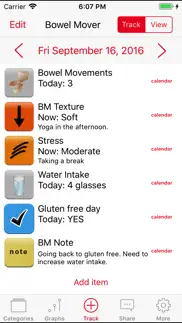 bowel mover pro - ibs tracker iphone images 1