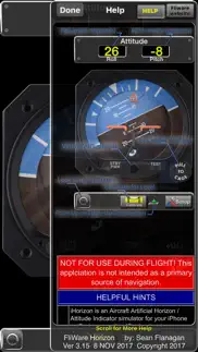 aircraft horizon iphone capturas de pantalla 3