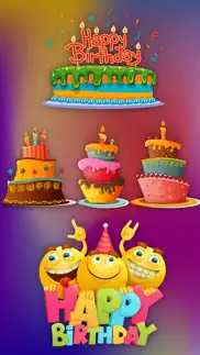 birthday cake wishes stickers iphone images 1