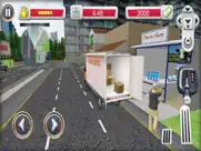 drive thru supermarket 3d - cargo delivery truck ipad images 2
