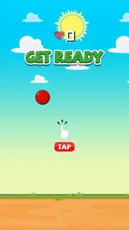 flappy red ball - tiny flying iphone images 2