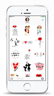 love stickers - for imessage iphone images 2