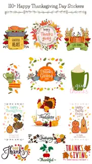 happy thanksgiving day sticker iphone images 1