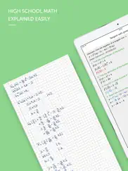 high school math - calculus iPad Captures Décran 1
