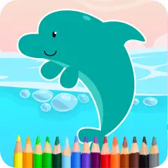 coloring dolphin game logo, reviews