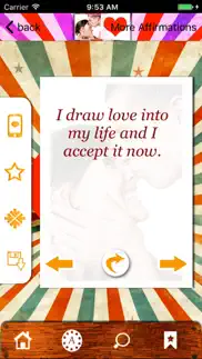 love affirmations - romance iPhone Captures Décran 3