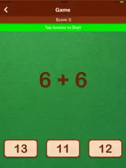 add up fast - subtraction math ipad images 3