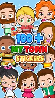 my town : sticker book iphone images 3