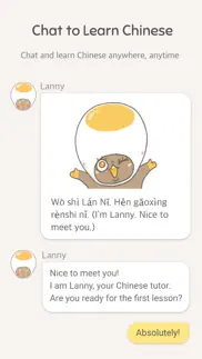 eggbun: chat to learn chinese iphone images 1