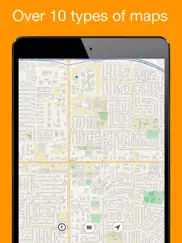 openmaps pro - mapas digitales ipad capturas de pantalla 3