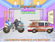 emergency vehicles at car wash ipad images 1