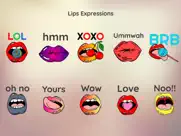 kiss lips dirty sticker emojis ipad images 2