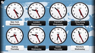 dünya saati (news clocks) iphone resimleri 1
