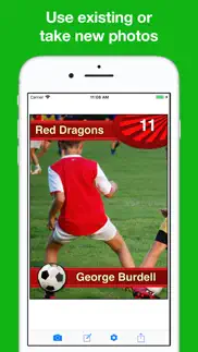 sports card maker pro iphone images 4